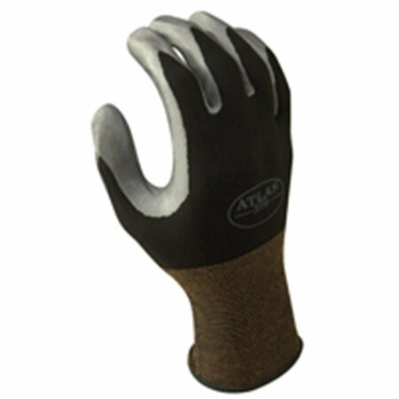 SHOWA Small Atlas 370 Nitril Black Glove 1046366